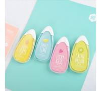 Bande Correctrice Portable, Bande Correctrice Blanche, Série Fruits Fraises, Outil D'étude, Papeterie Cadeau Pour Enfants, 15m