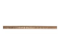 Bande Cuir Synthétique, Métallique Plat, Or, 3mm, 2m