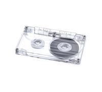 Bande d ' Enregistrement sonore Transparente, Option 45 Min / 60 Min / 90 Min, Plastique résistant Rayures, Accessoire d ' équipement de Musique Professionnel, Cassettes d ' Enregistrement de Musique