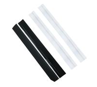 Bande D’étanchéité en Silicone pour Interstice de Cuisinière, 4 Pièces | Blanc, Flexible et Découpable, Finition Lisse, Compatible Plans de Travail et Bords Non Standard