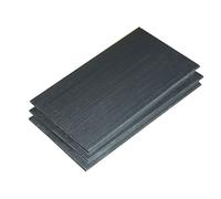 Bande d'acier à ressort 65MN, haute élasticité, épaisseur personnalisée for usinage CNC, 1 pièce(0.6x150x500mm)