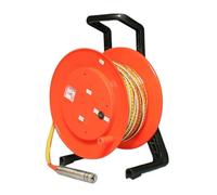 Bande d'acier de sonde de niveau d'eau, Compteur de niveau d'eau, sonde en acier inoxydable, détecteur profondeur puits souterraine, enrouleur câble 10 à 300m(20m(65.6ft))