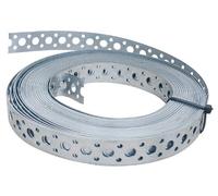 Bande d'acier galvanisé pré-percé Largeur 25 mm Longueur 10 Mt.