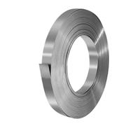 Bande d'acier inoxydable 304 de 1 mètre, rouleau de feuille d'acier, largeur de bande étroite: 12,7mm, épaisseur: 0,1mm, 0,2mm, 0,3mm, 0,4mm, 0,5mm, 1pièce(Thickness 0.5mm)