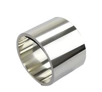 Bande d'acier inoxydable 304 de 1 mètre, tôle mince, soudée à froid(0.03X100X1000mm)