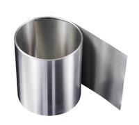 Bande D'acier Inoxydable 304, Épaisseur 0,1 Mm - 1 Mm, Rouleau De Feuille D'acier, Largeur De Bande Étroite 50 Mm × 1 Mètre, 1 Pièce(0.5mm)