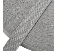 Bande d'aramide tissée Ruban en coton épais de 2 mètres for sac à dos, ceinture, accessoires tissés(Dark Gray,32mm)