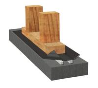 Bande d'arase pour maison à ossature bois FONDALISSE - 0,25 x 24 m SALOLA