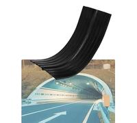 Bande d'arrêt d'eau en caoutchouc robuste for joints en béton - Disponible en ampoule centrale 651 for la construction de barrages de tunnel de sous-sol(W 40cm- Th 8mm)