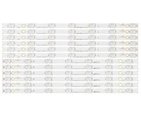 Bande de 12 LED pour téléviseurs Panasonic TX-48AS640B, 48AX630B, 48AX630E, 48AXW634, 48AXR630, TH-48AX670, 480TV05 V2 R et 480TV06 L