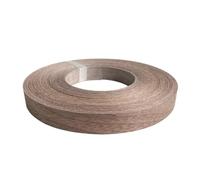 Bande de bandes chant en bois | Multicolore 5m/10m for bureau, bibliothèque, armoire de bricolage : finition des bords du panneau(Walnut,10m)