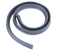 Bande de barrière anti-éclaboussures pliable pour sols de douche et éviers de cuisine en caoutchouc souple TPE avec dos adhésif puissant pour une séparation efficace de l'humidité (gris)