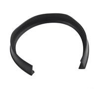 Bande de barrière d'eau de douche, joint en silicone pour zones sèches et humides, longueurs pratiques pour différents besoins (noir, 50 cm)