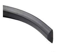 Bande de barrière d'eau en silicone pour salle de bain - Séparation humide et sec - Joint de seuil flexible sans courbure pour contenir les fuites d'eau - Pour une installation facile - Collant pour