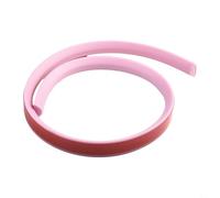 Bande de barrière d'eau pour salle de bain - Pour séparation sèche et humide - Joint de sol en silicone flexible - Étanche - 30 mm de hauteur - Plusieurs couleurs (rose, 100 cm)