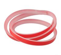 Bande de barrière d'eau pour sol de salle de bain - Séparation des zones sèches et humides - En silicone souple - Pour rétention de douche et étanchéité du seuil - Transparente - 200 cm