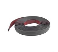Bande de bord de moquette conçue pour les transitions de sol avec une épaisseur de tapis de 10 mm offrant des connexions au sol lisses et stables (gris foncé, 6 m)