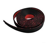 Bande de bord de moquette de 10 m pour une transition sans couture, forte adhérence pour surfaces de moquette et de sol de 10 mm d'épaisseur (5 m, gris foncé)