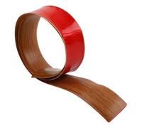 Bande de bord de sol pour sols en bois et caoutchouc, bande de transition de sol en PVC, 1 m, noir/grain de chêne/frêne, 4 cm/5 cm de large, joint de bas de porte pour sceller les espaces
