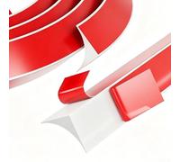 Bande de bordure d'angle flexible pour mur 3,2 m à installer soi-même