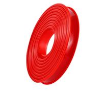 Bande de Bordure de Meuble Flexible en Forme de U, Bande de Bordure Auto-adhésive en TPE, Garniture de Bord d'armoire pour la Restauration d'étagères de Table, étanchéité éta Red 10m Inner Width 15mm