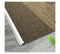 Bande de bordure de tapis en PVC découpable 1 2 3 4 5 6 7 8 9 m de long,bandes de transition de sol commerciales antidérapantes autocollantes,garniture de bord d'emballage de tapis de sol de