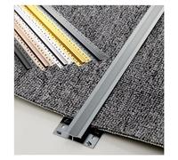 Bande de bordure en alliage d'aluminium, bande de jonction multifonctionnelle couvrant les espaces de jonction, reliure de couture et rampe de bord, bandes de transition de sol pour tapis à carreaux