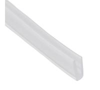 Bande de bordure en caoutchouc solide à canal en U Gap for porte de douche et meubles(10x4mm)