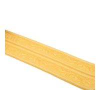 Bande de bordure murale décorative à faire soi-même 2. Garniture auto-moulée pour cadres de porte et miroirs - Plinthe flexible blanche (or foncé)