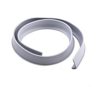 Bande de bouchon d'eau intelligente de 1 m pour douche, empêche les infiltrations d'eau et les fuites dans les salles de bains (gris)