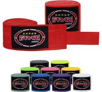 Bande de Boxe - Farabi Sports - Enfants - Rouge - Durables - Respirants 2