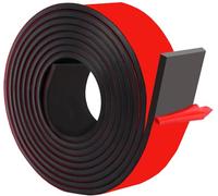 Bande de Caoutchouc adhesif Feuille de Caoutchouc néoprène, 100 mm x 3 mm x 3 m pour Joints Protection du revêtement de Sol, Bricolage, Protection des sols, antidérapant, Anti-Vibrations