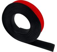 Bande de Caoutchouc adhesif Feuille de Caoutchouc néoprène, 25 mm x 3 mm x 3 m pour Joints Protection du revêtement de Sol, Bricolage, Protection des sols, antidérapant, Anti-Vibrations