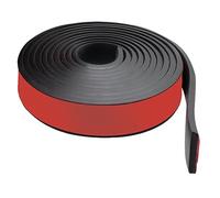 Bande de Caoutchouc Adhésive, Rouleau Caoutchouc,50mmx5mmx3m Solide Adhésif Feuille Rouleau Néoprène, Bricolage, Protection de Revêtement de Sol, Anti-vibration, Antidérapant