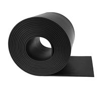 Bande de caoutchouc LSGCQ - Tapis caoutchouc néoprène noir rectangulaire 75mm x 3mm x 3m - Anti-fatigue - Non Slip - Pour joints, isolation, étanchéité et réduction des vibrations