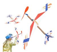 Bande de caoutchouc Powereds, avion avion, fête d'anniversaire, cadeau de | Avions planeurs pour enfants avec bande de caoutchouc pour récompenses de prix pour l'extérieur, jardin, plage, camping