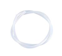 Bande de caoutchouc Tube en caoutchouc à bout rond de qualité supérieure, bonne résistance, 1 mètre x 2 mm 4, tube silicone creux rouge/bleu, pièce(Translucent)