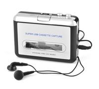 Bande de cassette USB au PC Convertisseur de CD MP3 Capturez des lecteurs de musique audio avec des écouteurs