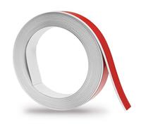 Bande de Chant Autocollant, 18 mm x 12 m Chant Melamine Blanc, Chant lan de Travail Sûr Sans Repassage, Bordure de Chant Blanche pour étagères, Panneaux de Bois