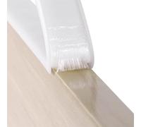 Bande de chant de meuble en forme de U, Bande de chant en forme de U de 9 à 40 mm, bordure de placage auto-adhésive de 16,4 pieds, protecteur de bord de meuble flexible en TPE for la réparation d'armo