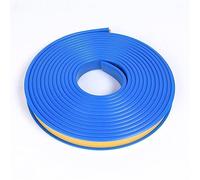 Bande de chant de meubles en forme de U, 16.4FT Veneer Edge Banding, Peel and Stick Trim Collapsible Guards for Cabinet Repair(Blue,12 mm)
