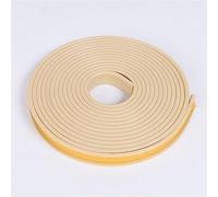 Bande de chant de meubles en forme de U, Bande de chant autocollante en gel silice souple 4,9 m, protections, d'angle et placage TPE flexible for meubles table armoire(Beige,32mm)