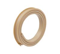 Bande de Chant de Meubles en Forme de U, PVC Edge Banding, Self Adhesive Molding Trim, U Shape Protector for Repair Cabinets, Width 15MM,Red(Flesh)