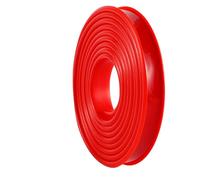 Bande de Chant de Meubles en Forme de U, Self Adhesive Veneer Edging,TPE Flexible Furniture Edge Protector for Cabinet Repair,Red,5M,2cm(3cm)