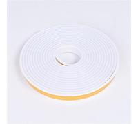 Bande de chant de meubles en forme de U, Soft Silica Gel countertop Edge Trim，16.4FT Protector for Furniture Restoration, Cabinet Repair(White,14 mm)