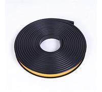 Bande de chant de meubles en forme de U, Soft Silica Gel countertop Edge Trim，16.4FT Protector for Furniture Restoration, Cabinet Repair(Black,32mm)