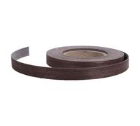 Bande de Chant en Bois Foncé 1,9cm X 15m Auto-adhésive | Placage à Coller pour Chants D’étagères Meubles, Pose Fer à Repasser, Finition Lisse