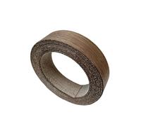 Bande de chant en chêne véritable, Ruban de bande chant en placage multicolore, plusieurs tailles, pré-collé à repasser for meubles contreplaqué(Black Walnut,1.6 cmx15m)