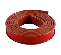 Bande de Chant en U 5 m/16,4 pi, Garniture Bord comptoir Gel silice Souple, Protections d'angle et Bandes Autocollantes for Meubles, réparation d'armoires Restauration(Brown,36mm)