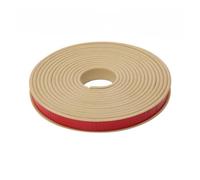 Bande de Chant en U Bandes de Bord d'armoire en Bois Forme U 5M, Bandes d'étanchéité à Souple for Meubles, Auto-adhésives pour Meubles(Beigk,18mm)